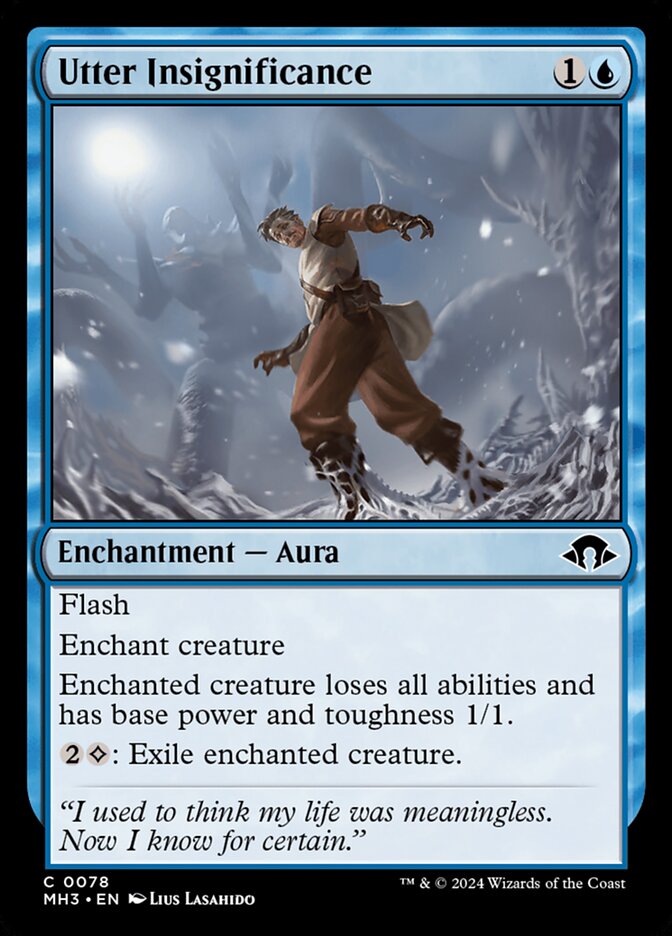 Utter Insignificance 78 (Modern Horizons 3)  - Foil | Good Games Morley