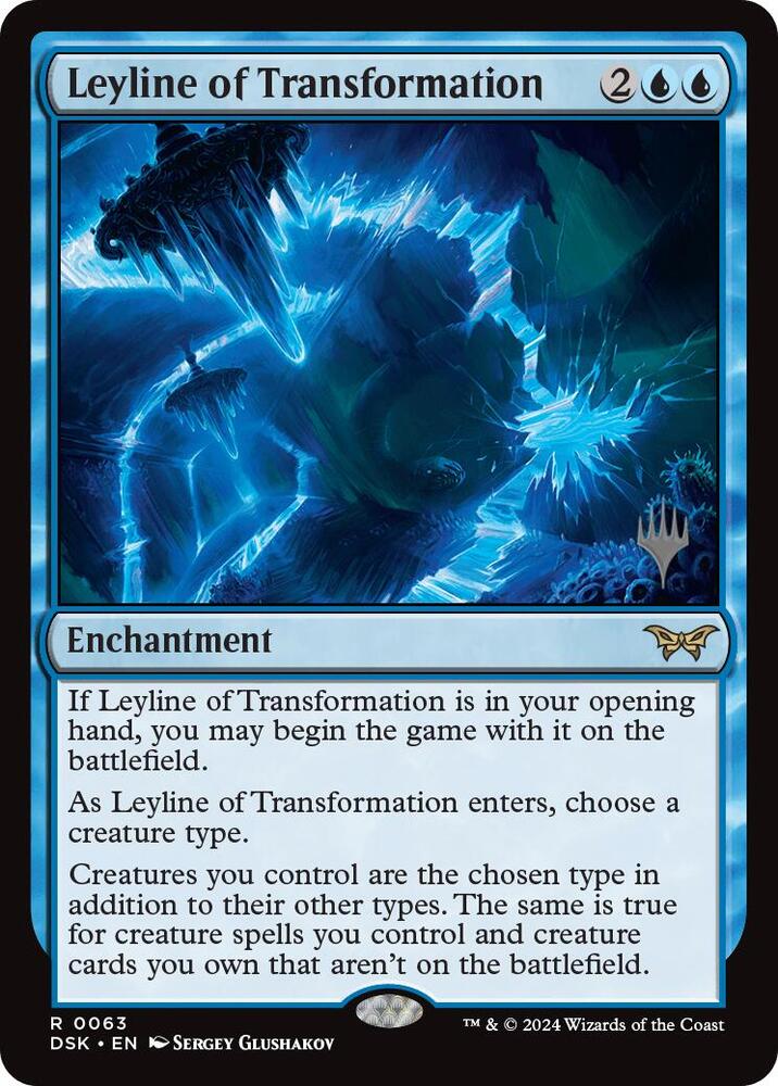 Leyline of Transformation 63 (Promo Pack: Duskmourn: House of Horror)  | Good Games Morley