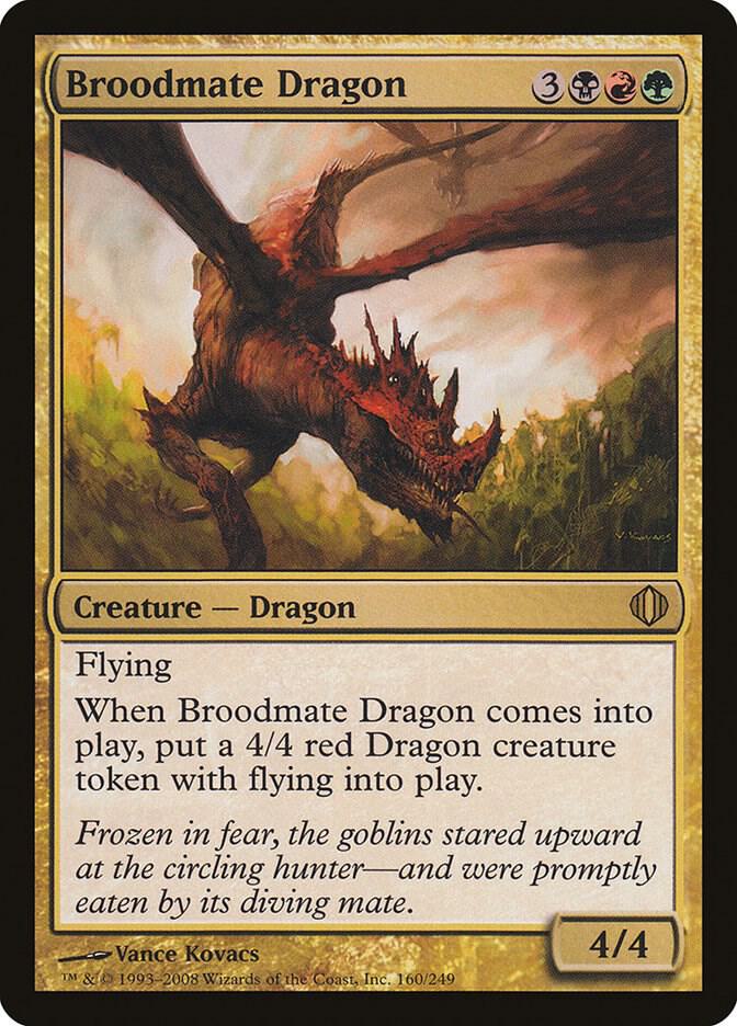 Broodmate Dragon 160/249 (Shards of Alara)  | Good Games Morley