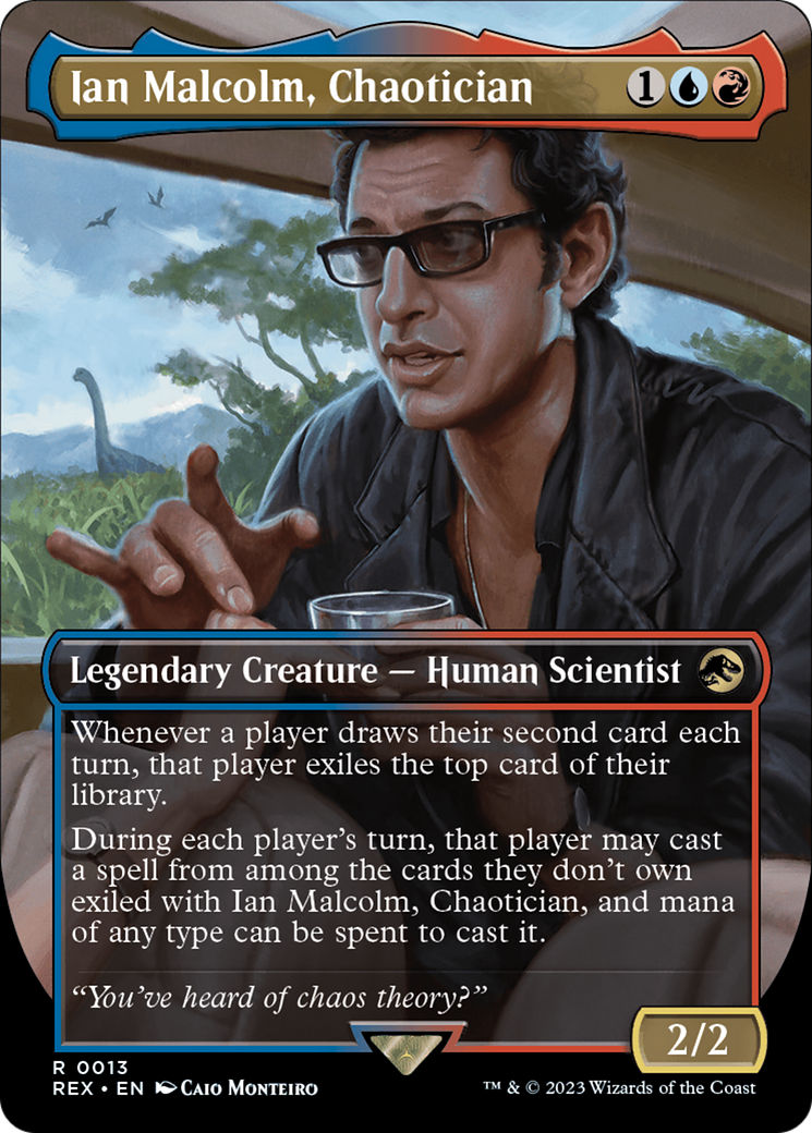 Ian Malcolm, Chaotician (Borderless) [Jurassic World Collection] | Good Games Morley