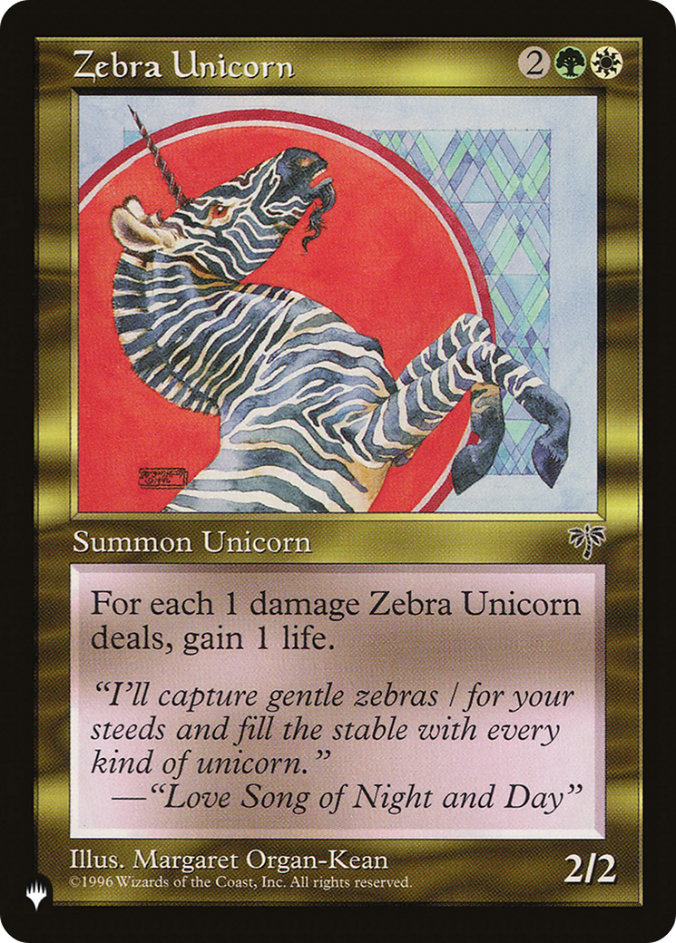 Zebra Unicorn [The List] | Good Games Morley
