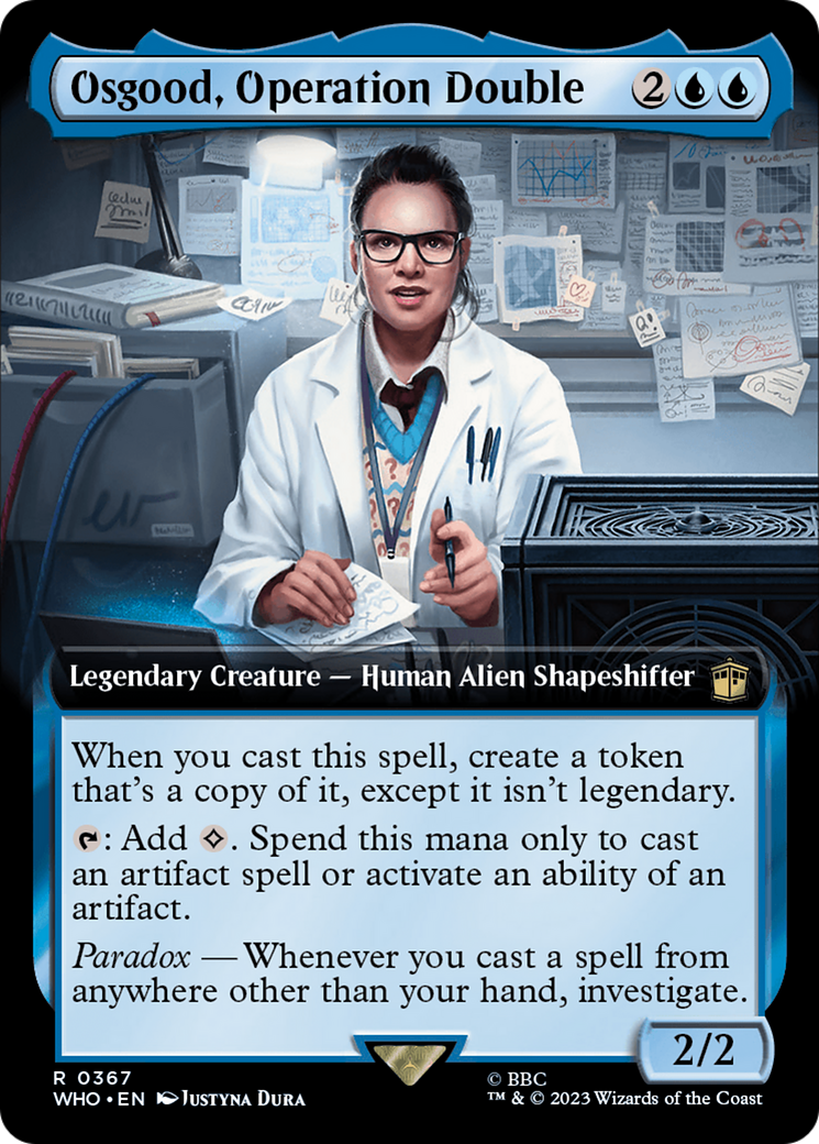 Osgood, Operation Double (Extended Art) [Doctor Who] | Good Games Morley
