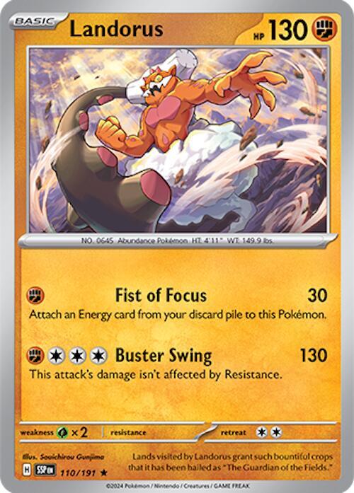 Landorus 110/191 (SV08: Surging Sparks)  - Holofoil | Good Games Morley