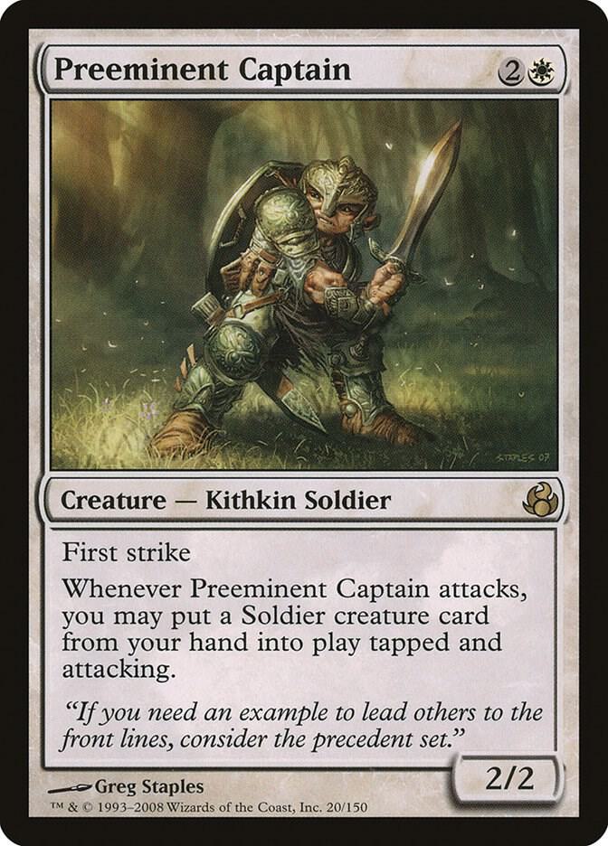 Preeminent Captain 20/150 (Morningtide)  - Foil | Good Games Morley