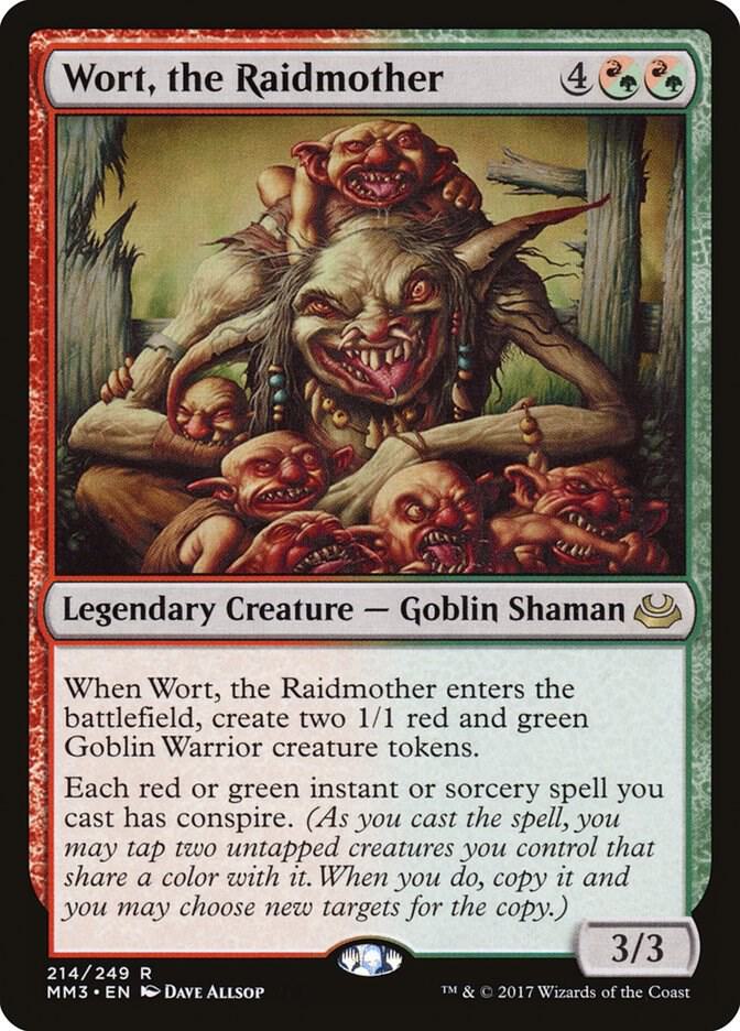 Wort, the Raidmother 214/249 (Modern Masters 2017)  | Good Games Morley