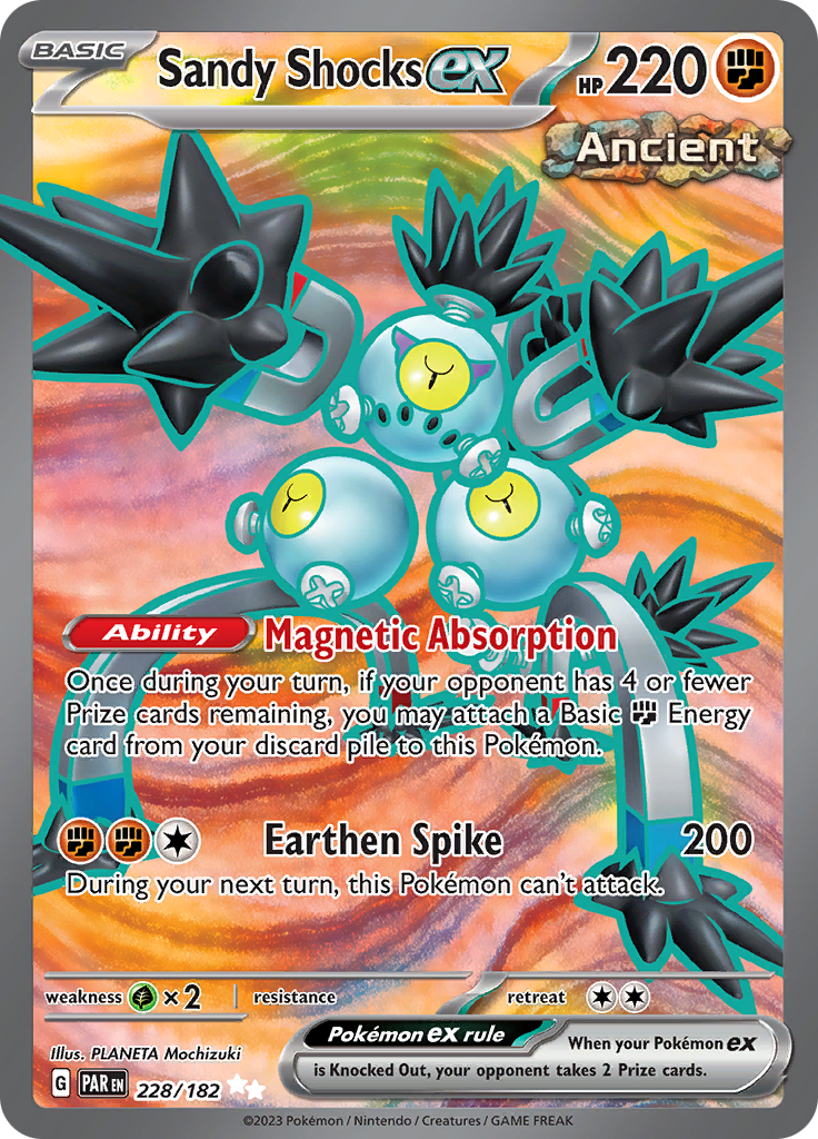 Sandy Shocks ex (228/182) [Scarlet & Violet: Paradox Rift] | Good Games Morley
