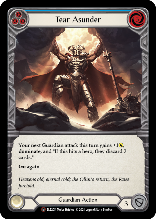 Tear Asunder [U-ELE205] (Tales of Aria Unlimited)  Unlimited Rainbow Foil | Good Games Morley