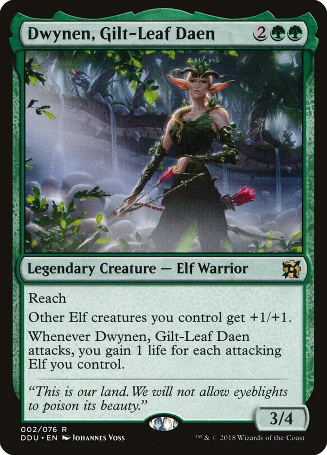 Dwynen, Gilt-Leaf Daen 2/76 (Duel Decks: Elves vs. Inventors)  | Good Games Morley