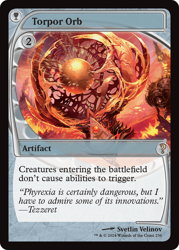 Torpor Orb (Future Sight) [Mystery Booster 2] | Good Games Morley