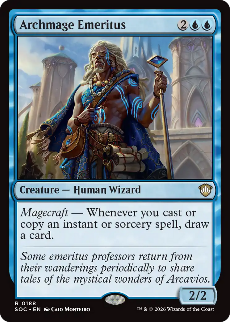 Archmage Emeritus [Secrets of Strixhaven Commander] | Good Games Morley