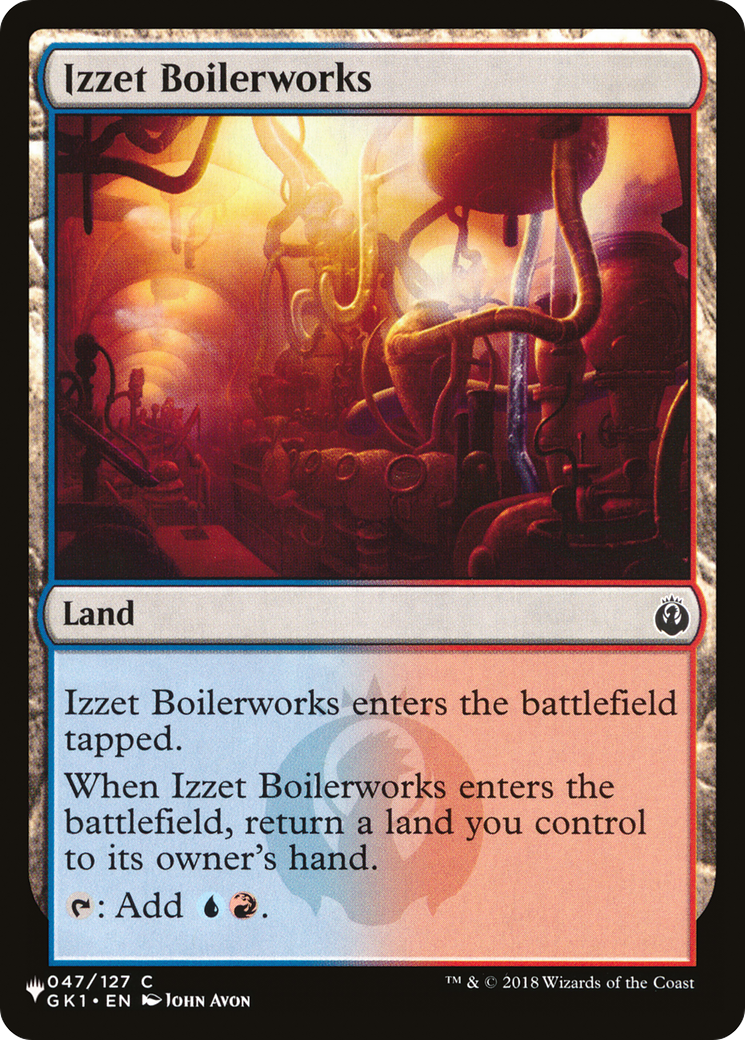 Izzet Boilerworks (GK1) [The List] | Good Games Morley