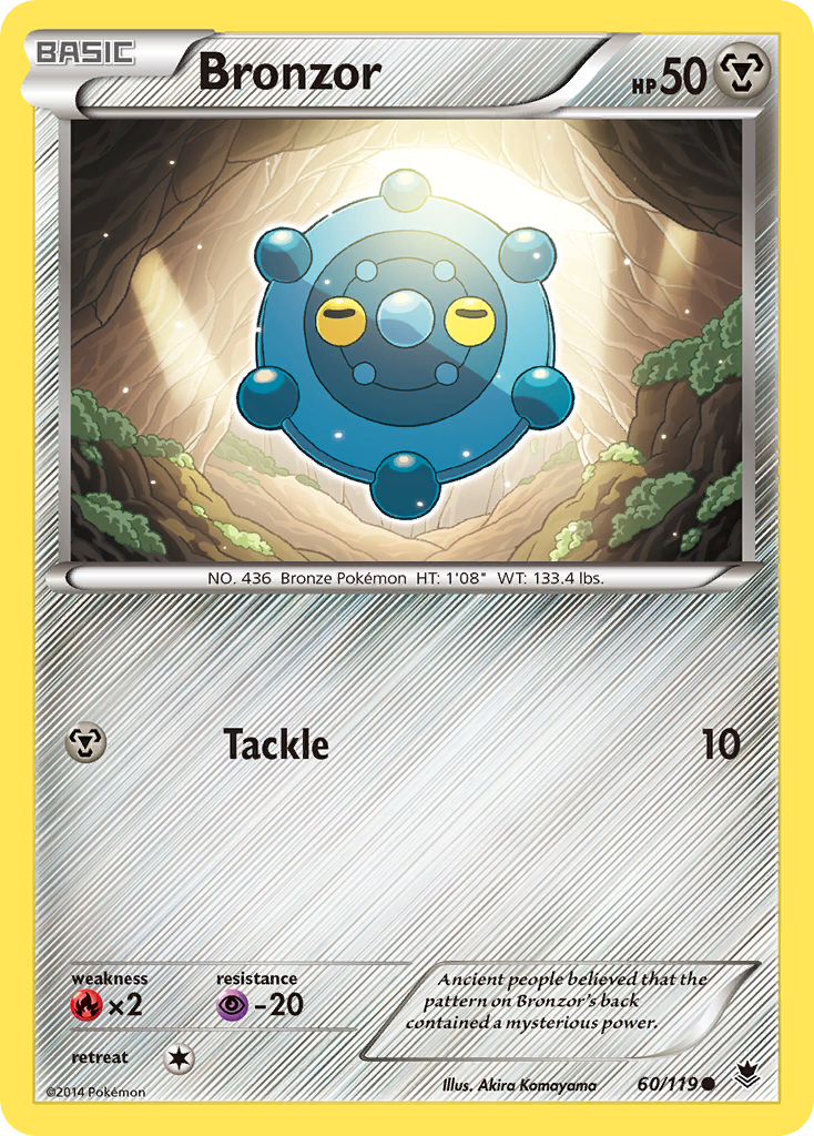 Bronzor (60/119) [XY: Phantom Forces] | Good Games Morley