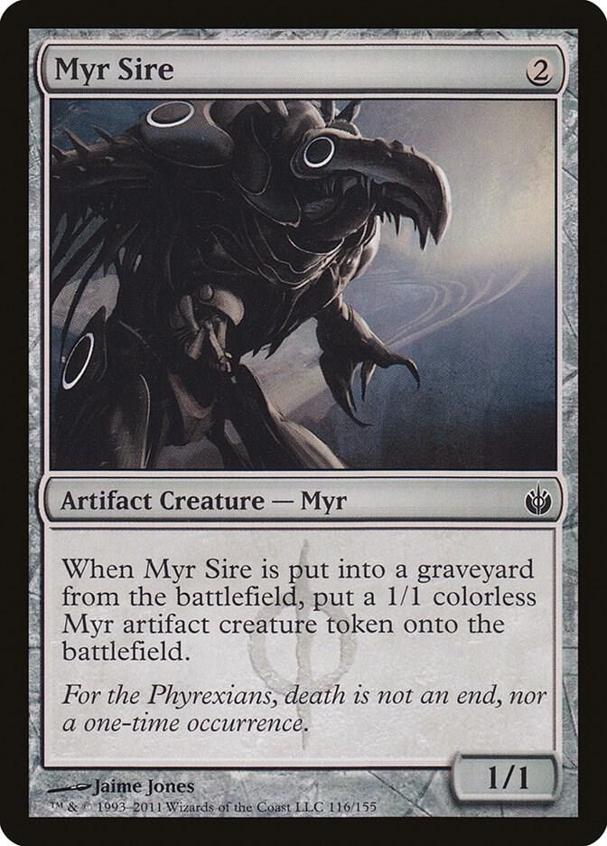 Myr Sire 116/155 (Mirrodin Besieged)  - Foil | Good Games Morley