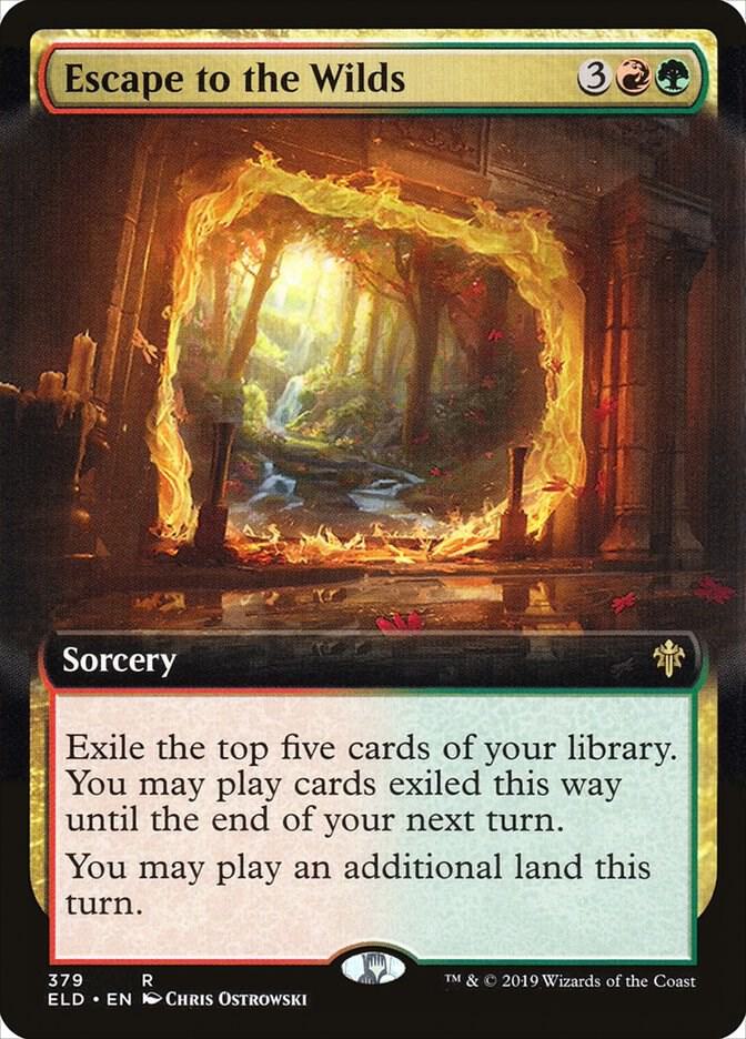 Escape to the Wilds 379/269 (Throne of Eldraine)  - Extended Art | Good Games Morley