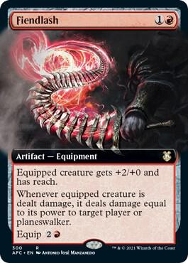Fiendlash Extended Art 300/62 (Commander: Adventures in the Forgotten Realms)  | Good Games Morley