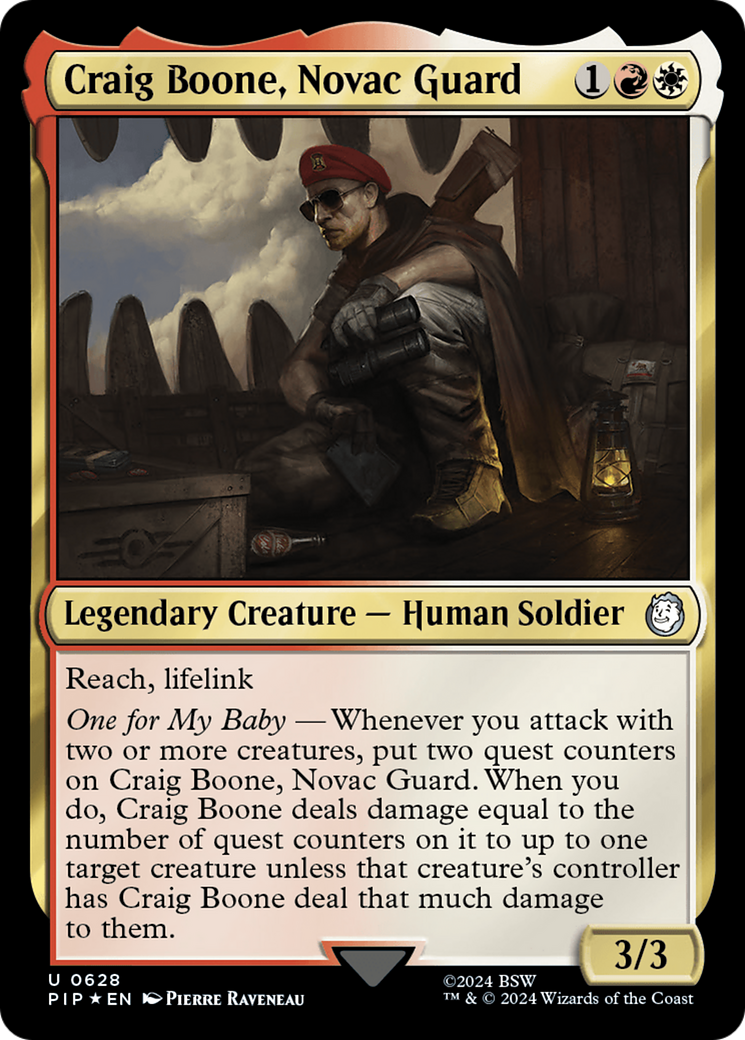 Craig Boone, Novac Guard (Surge Foil) [Fallout] | Good Games Morley