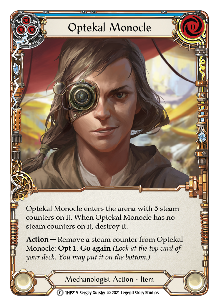 Optekal Monocle [1HP219] (History Pack 1) | Good Games Morley