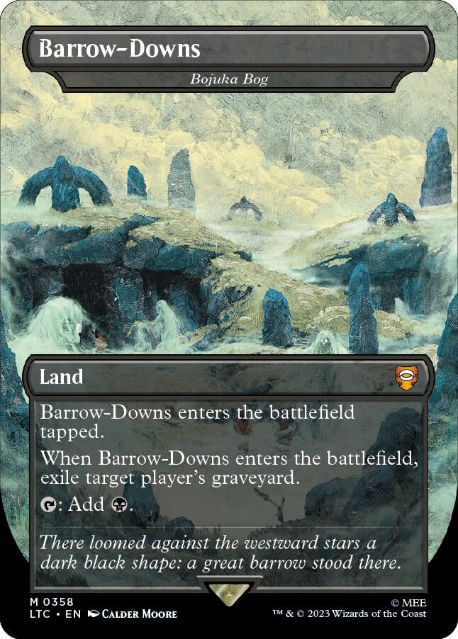 Barrow-Downs - Bojuka Bog 358 (Commander: The Lord of the Rings: Tales of Middle-earth)  - Borderless | Good Games Morley