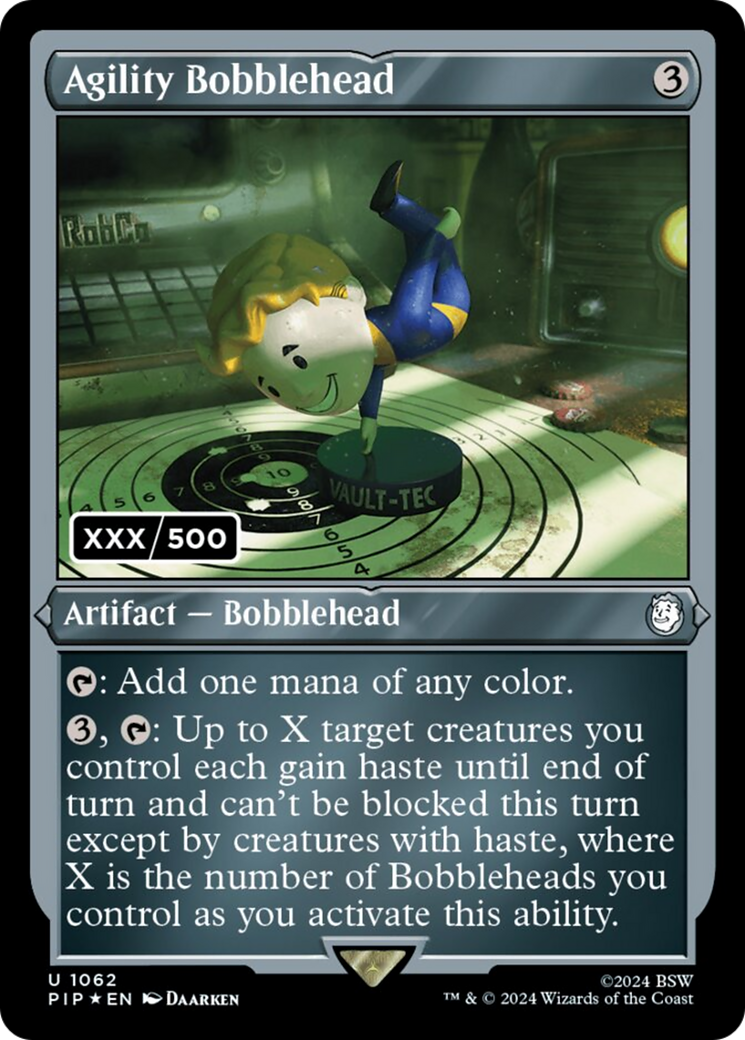 Agility Bobblehead (Serial Numbered) [Fallout] | Good Games Morley