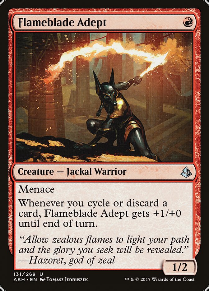 Flameblade Adept 131/269 (Amonkhet)  | Good Games Morley