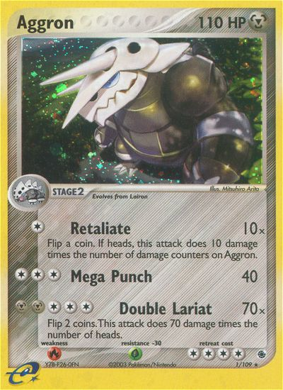 Aggron (1/109) [EX: Ruby & Sapphire] | Good Games Morley