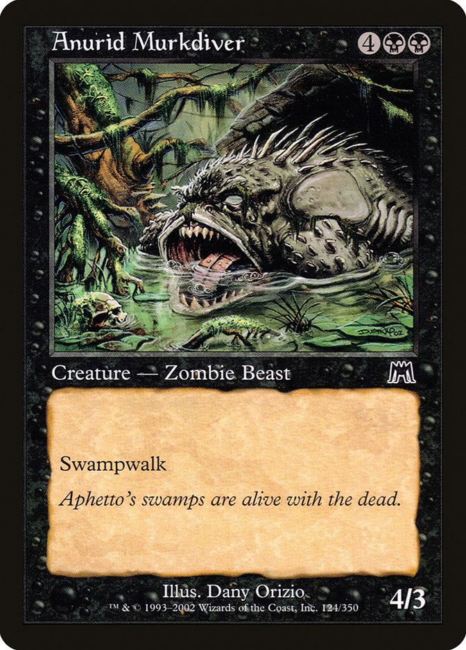 Anurid Murkdiver 124/350 (Onslaught)  - Foil | Good Games Morley