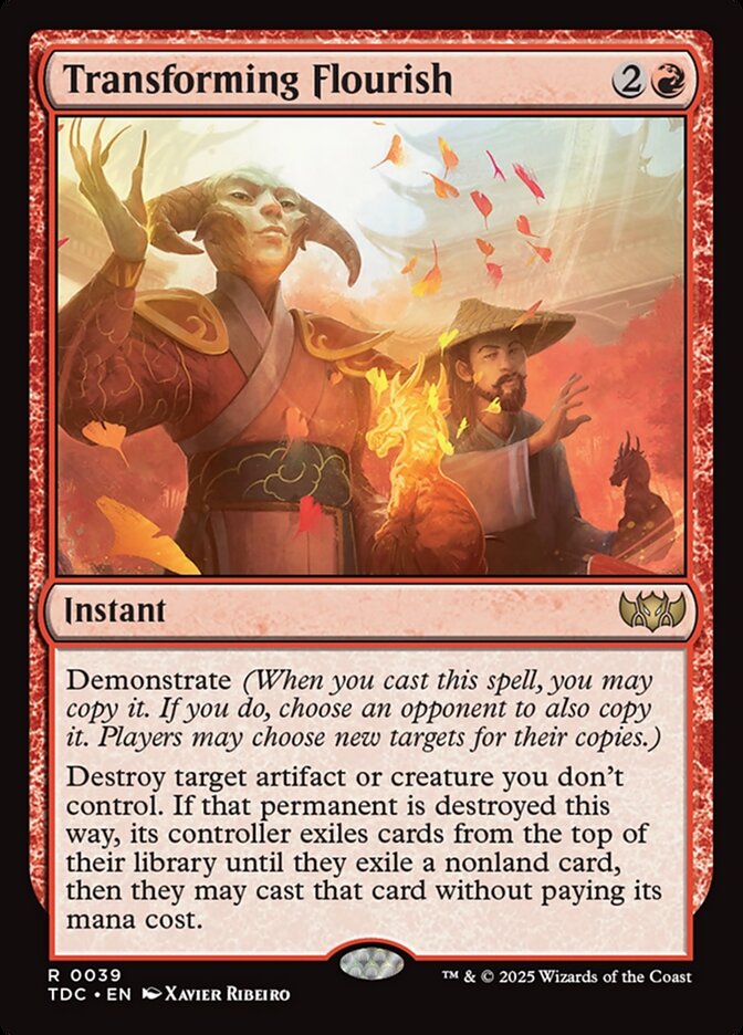 Transforming Flourish 39 (Commander: Tarkir: Dragonstorm)  | Good Games Morley