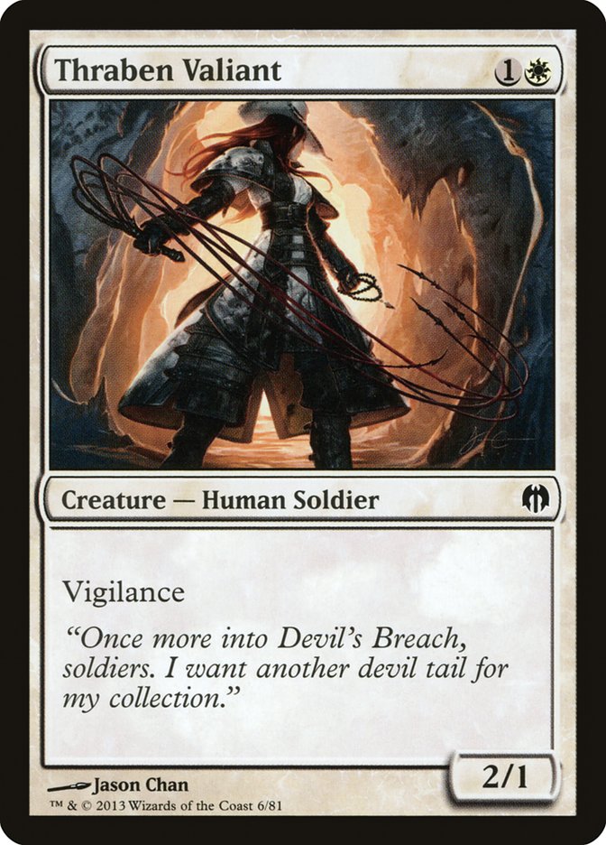 Thraben Valiant [Duel Decks: Heroes vs. Monsters] | Good Games Morley