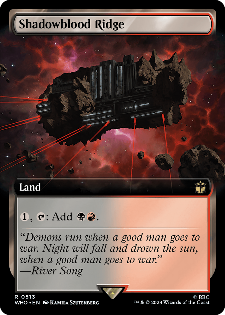 Shadowblood Ridge (Extended Art) [Doctor Who] | Good Games Morley