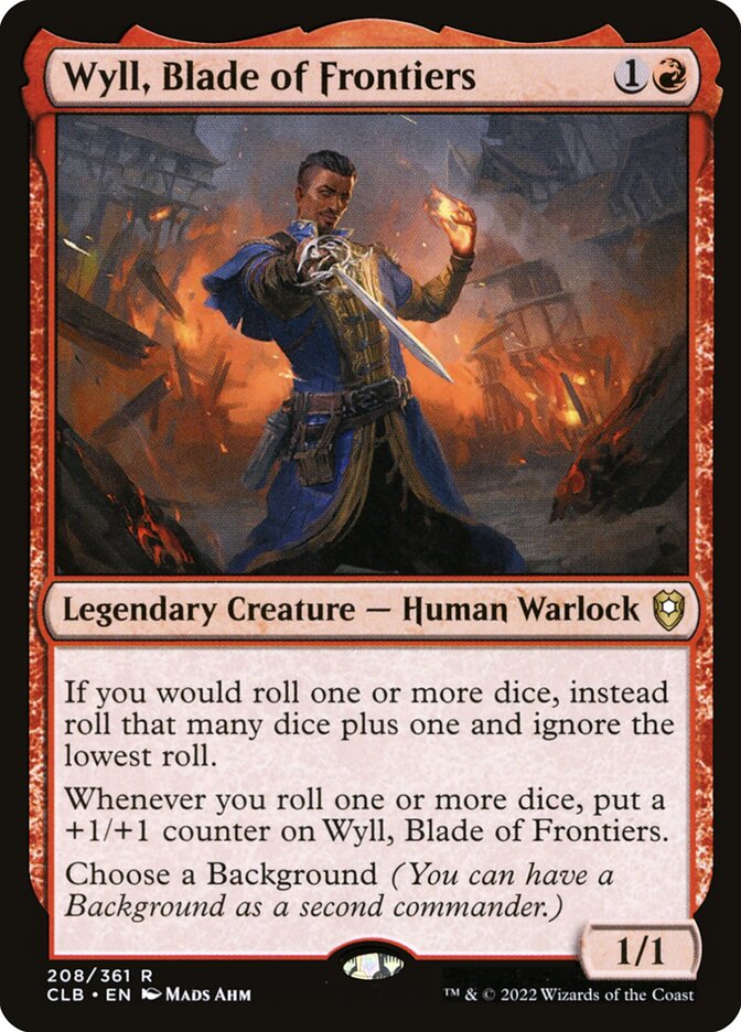 Wyll Blade of Frontiers 208 (Commander Legends: Battle for Baldur's Gate)  | Good Games Morley