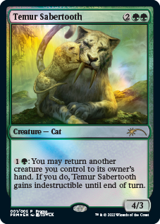 Temur Sabertooth [Year of the Tiger 2022] | Good Games Morley