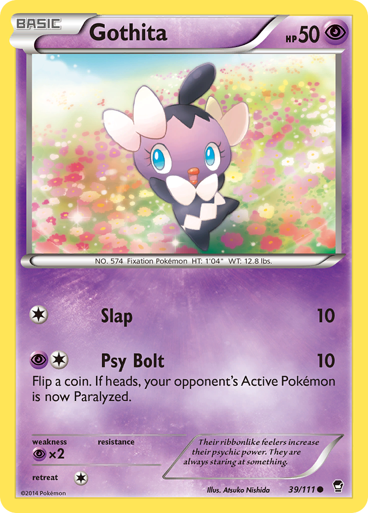 Gothita (39/111) [XY: Furious Fists] | Good Games Morley