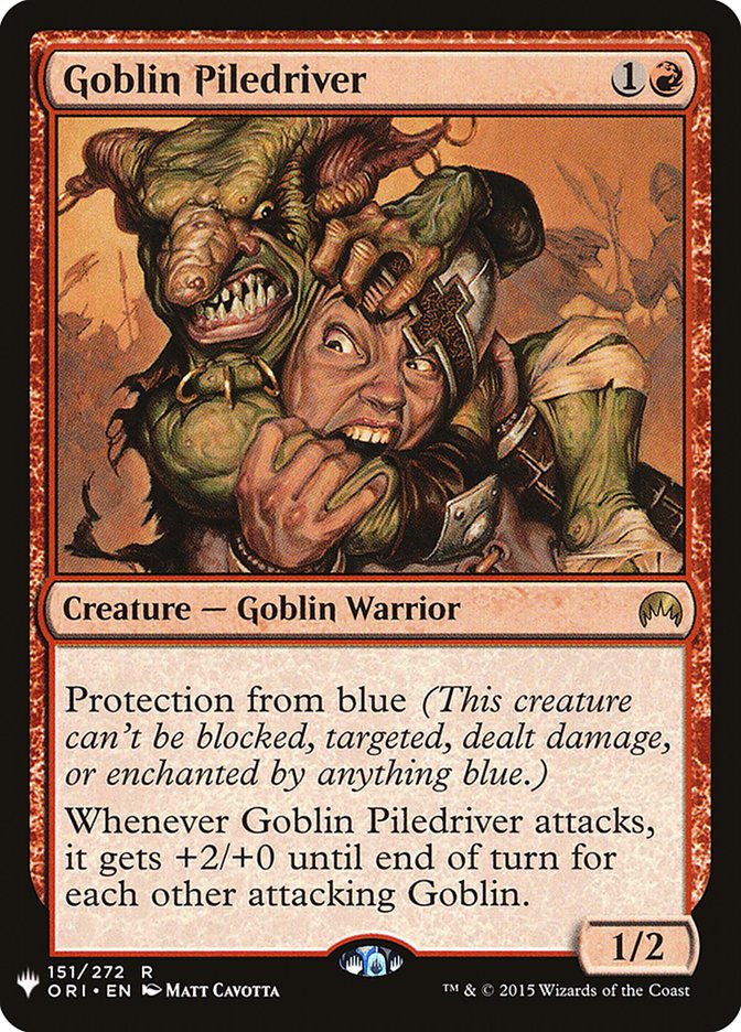 Goblin Piledriver [Mystery Booster] | Good Games Morley