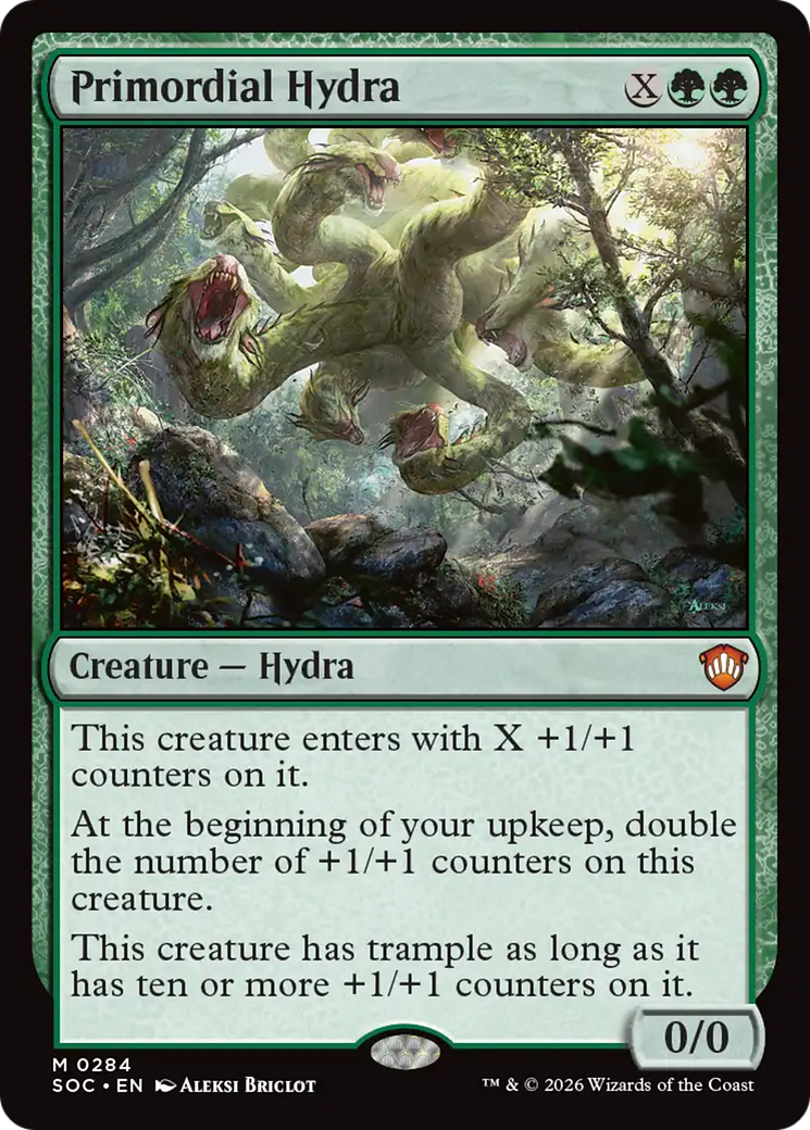 Primordial Hydra [Secrets of Strixhaven Commander] | Good Games Morley