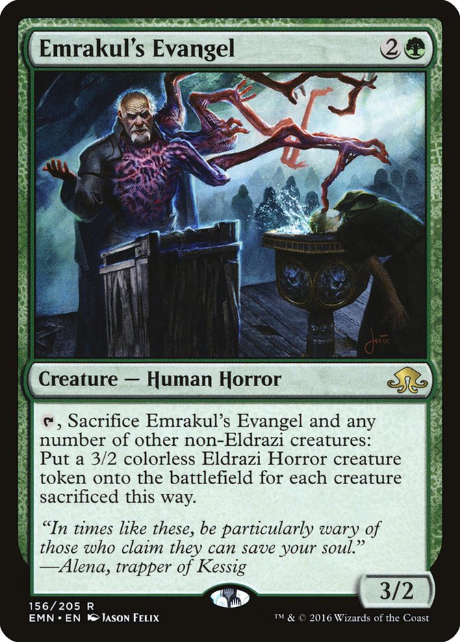 Emrakul's Evangel 156/205 (Eldritch Moon)  | Good Games Morley