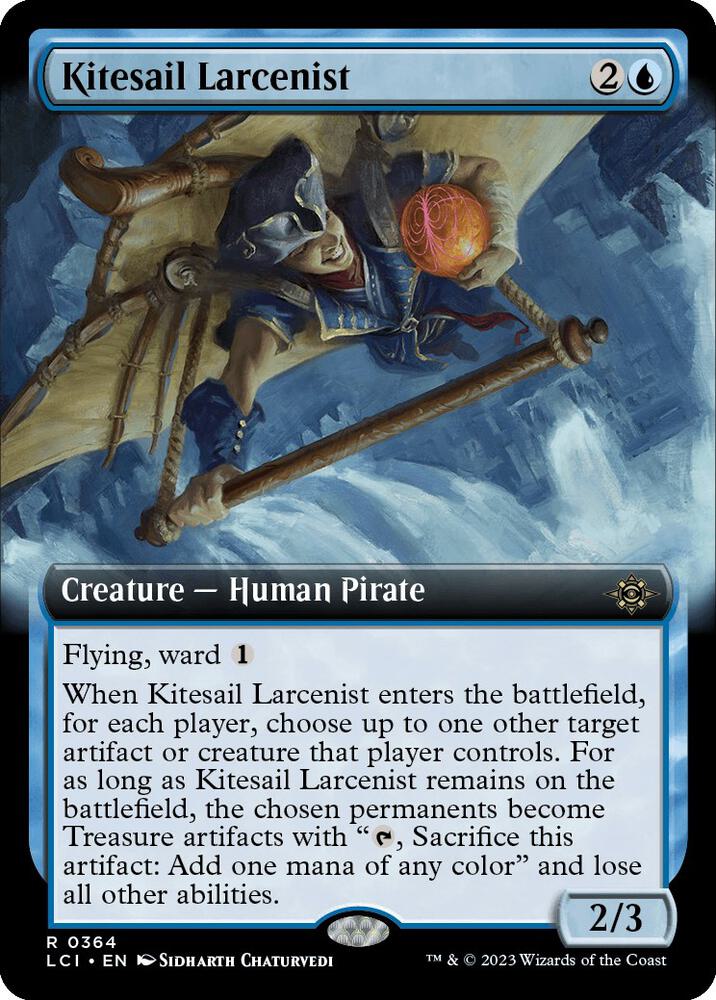 Kitesail Larcenist 364/291 (The Lost Caverns of Ixalan)  - Extended Art | Good Games Morley