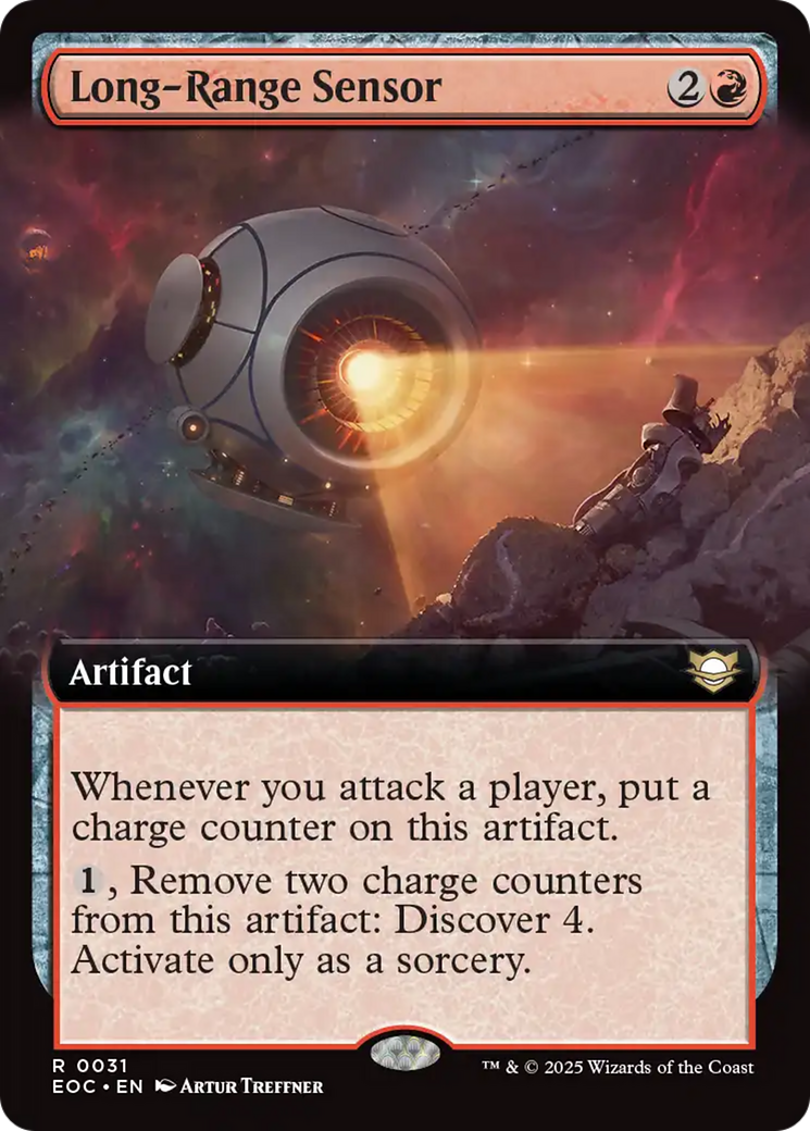 Long-Range Sensor (Extended Art) [Edge of Eternities Commander] | Good Games Morley