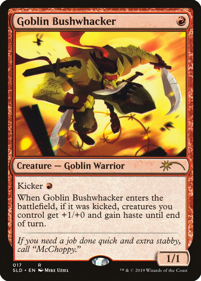 Goblin Bushwhacker [Secret Lair Drop Series] | Good Games Morley