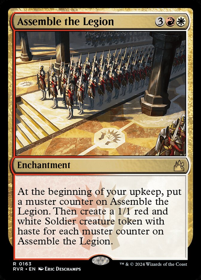 Assemble the Legion 163 (Ravnica Remastered)  - Foil | Good Games Morley