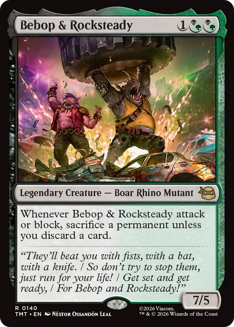 Bebop & Rocksteady [Teenage Mutant Ninja Turtles] | Good Games Morley