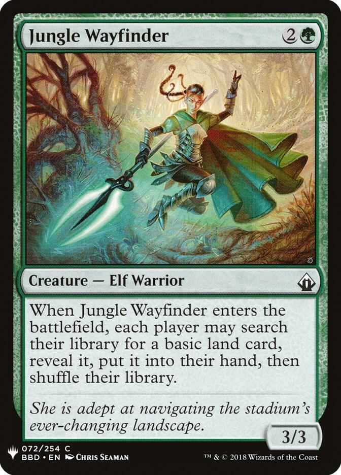 Jungle Wayfinder BBD-72/5075 (The List Reprints)  | Good Games Morley