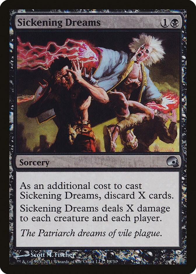 Sickening Dreams 18/50 (Premium Deck Series: Graveborn)  - Foil | Good Games Morley