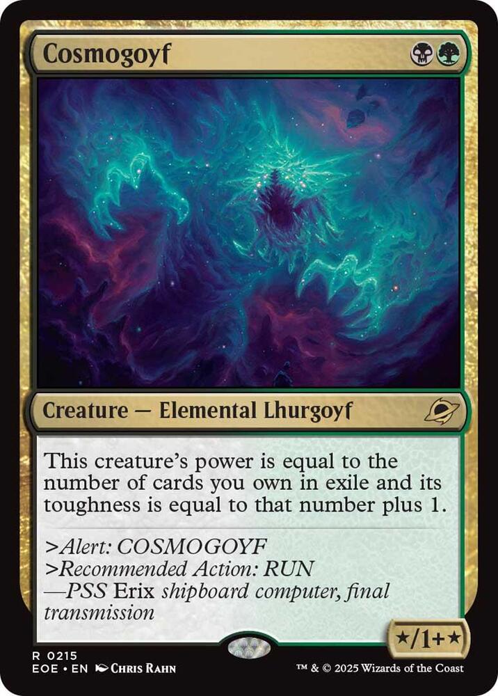 Cosmogoyf 215/276 (Edge of Eternities)  | Good Games Morley