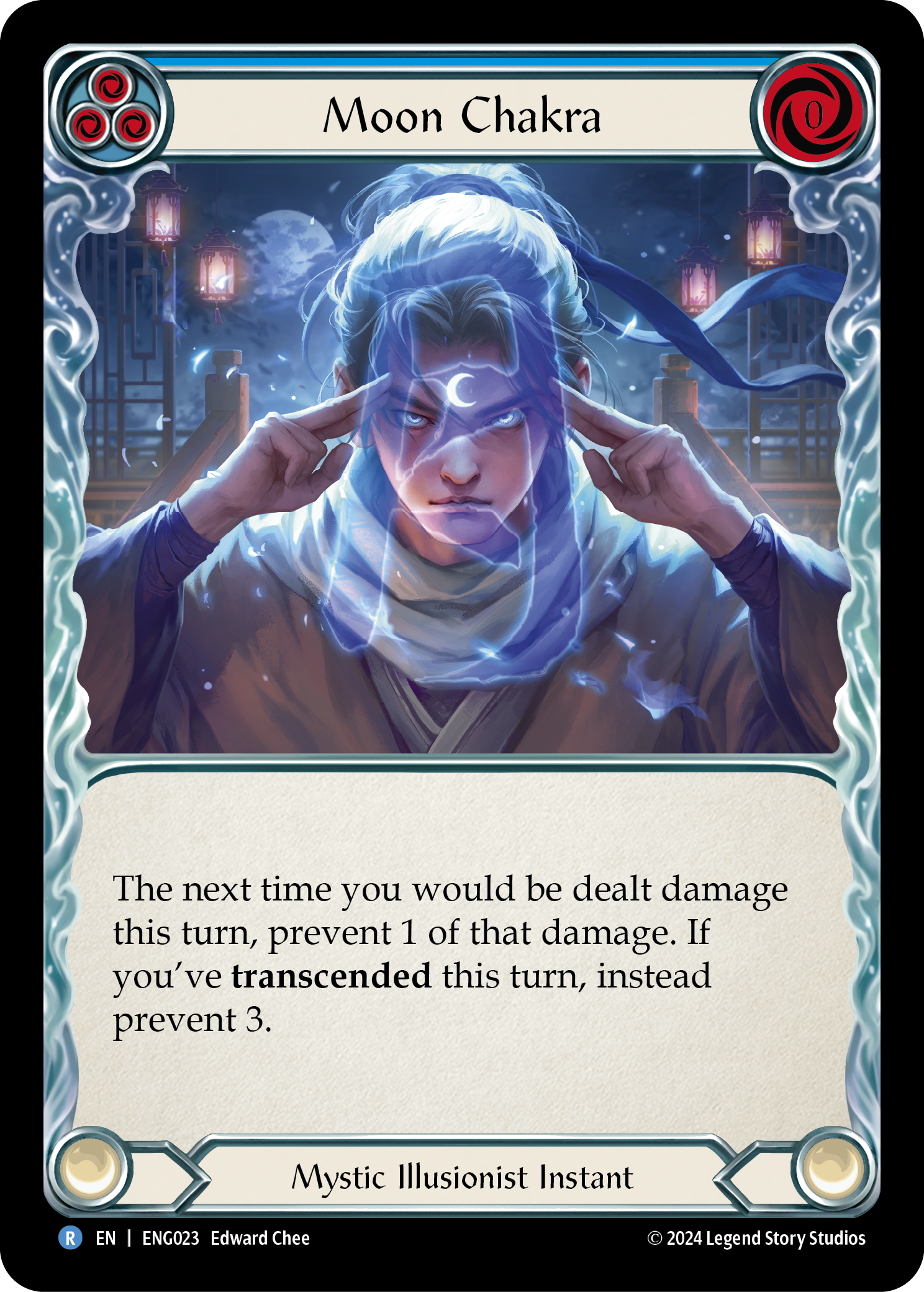 Moon Chakra [ENG023] (Part the Mistveil Enigma Blitz Deck) | Good Games Morley