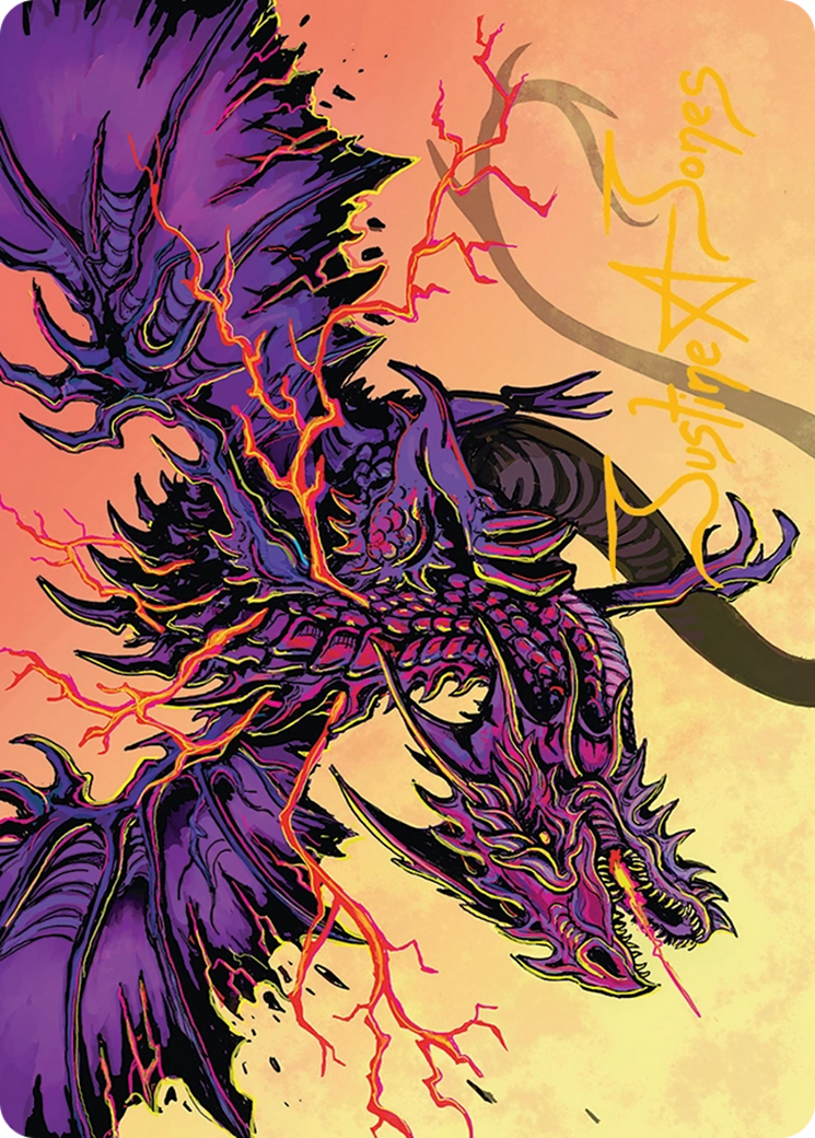 Stormshriek Feral Art Card (35/54) [Tarkir: Dragonstorm Art Series] | Good Games Morley