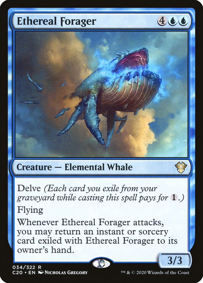 Ethereal Forager 34/322 (Commander 2020)  | Good Games Morley