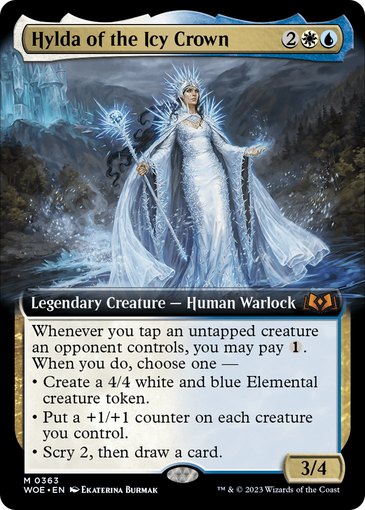 Hylda of the Icy Crown (Extended Art) [Wilds of Eldraine] | Good Games Morley