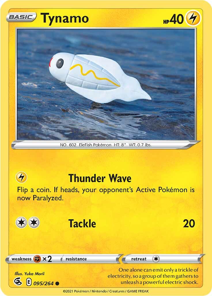 Tynamo (095/264) [Sword & Shield: Fusion Strike] | Good Games Morley