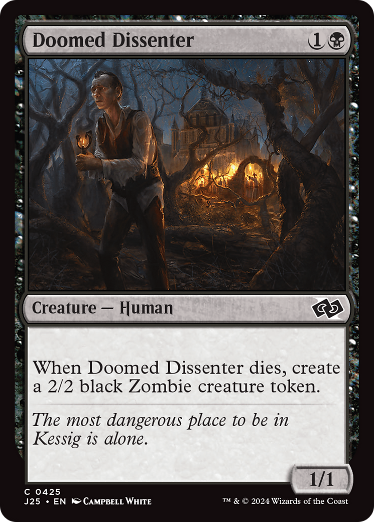 Doomed Dissenter [Foundations Jumpstart] | Good Games Morley