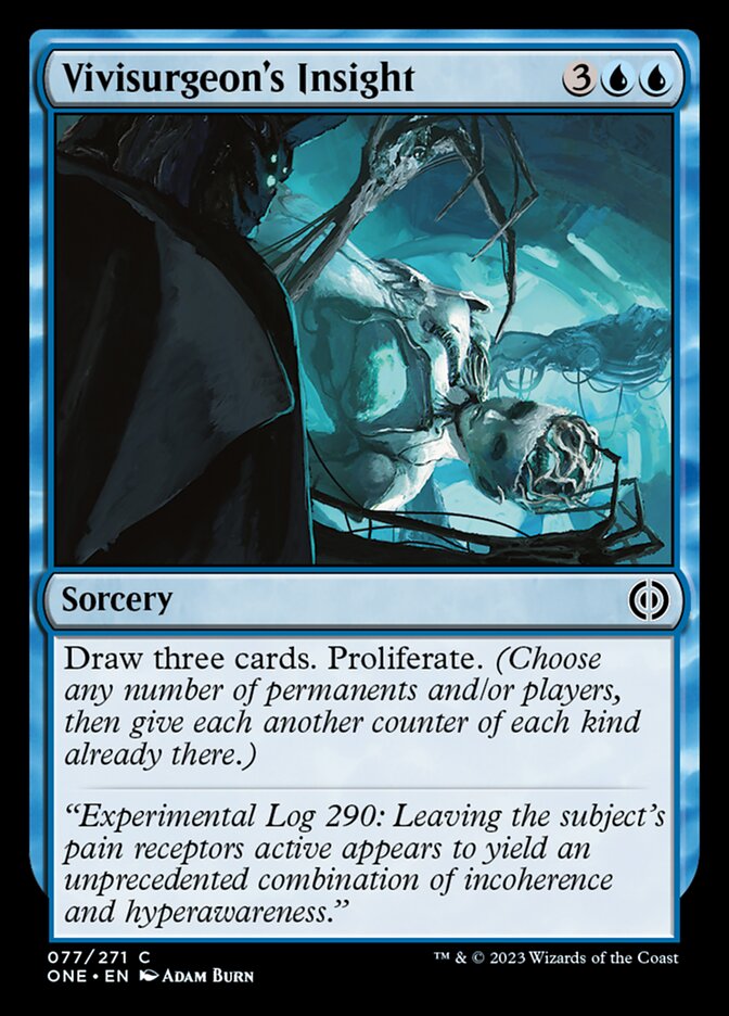 Vivisurgeon's Insight [Phyrexia: All Will Be One] | Good Games Morley